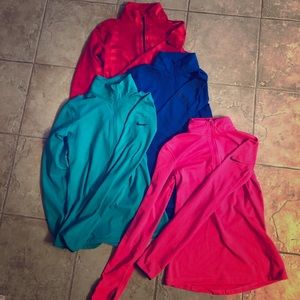 Lot of Nike zip up jacket